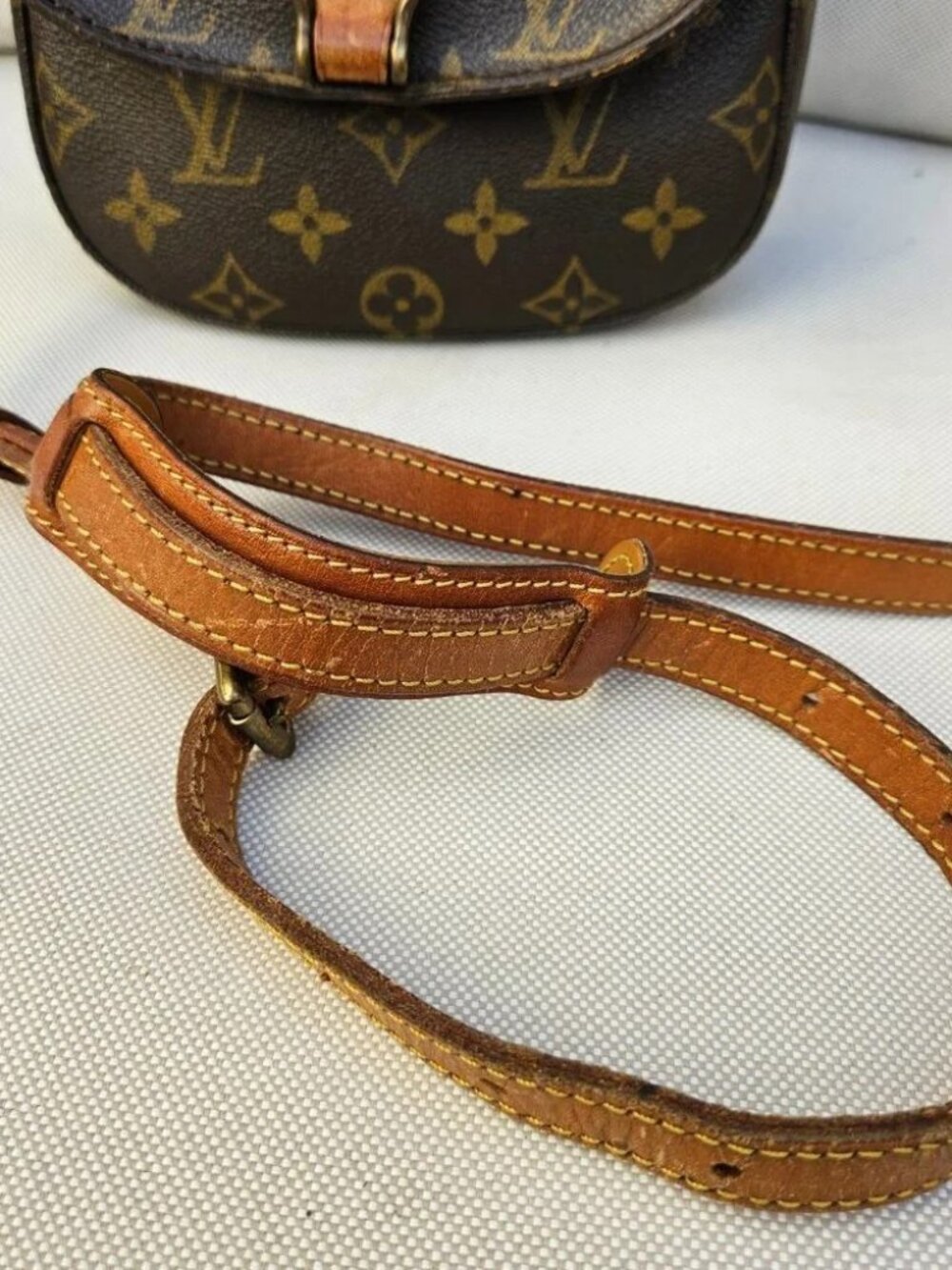 LOUIS VUITTON mini crossbody SAINT CLOUD pm - Picture 12 of 12